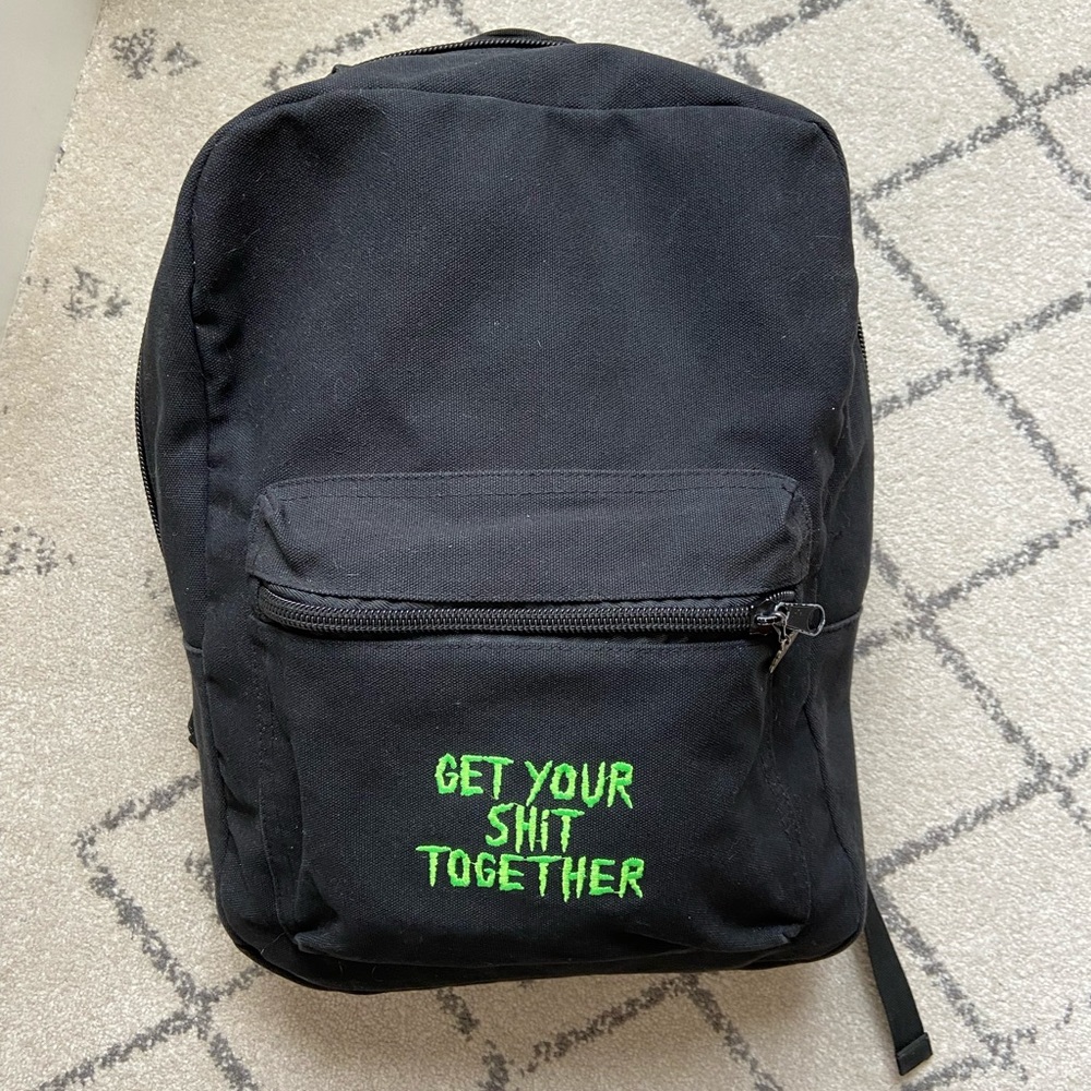 Rare Rick and Morty backpack from Rickmobile tour